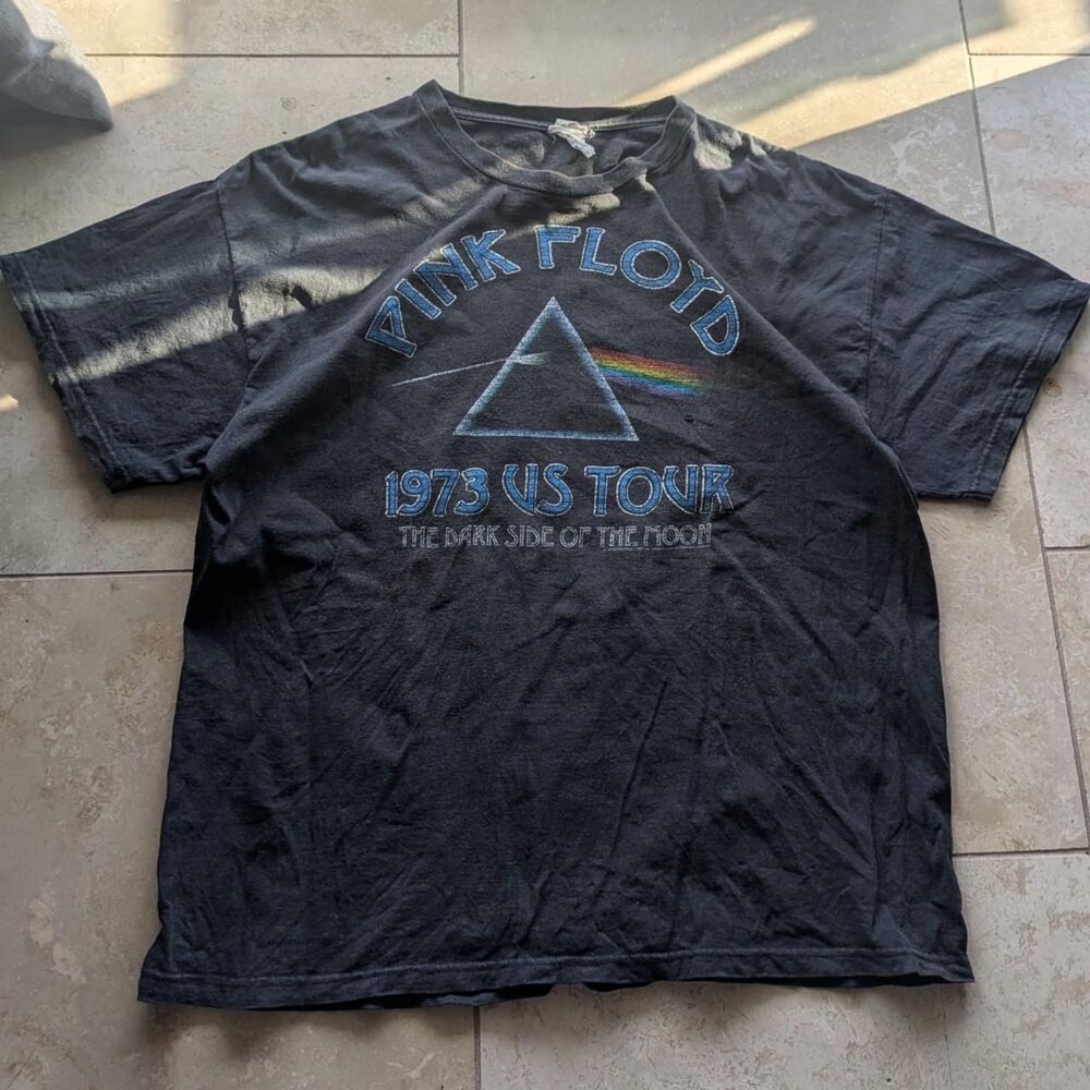 Pink-floyd Men's Black T-shirt